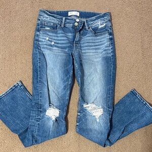 BKE Payton Distressed Midrise Bootcut Jeans- Size 29 x 33 1/2